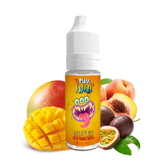 Tireboulette - Pêche Mangue Passion - Liquideo 10ml 10mg