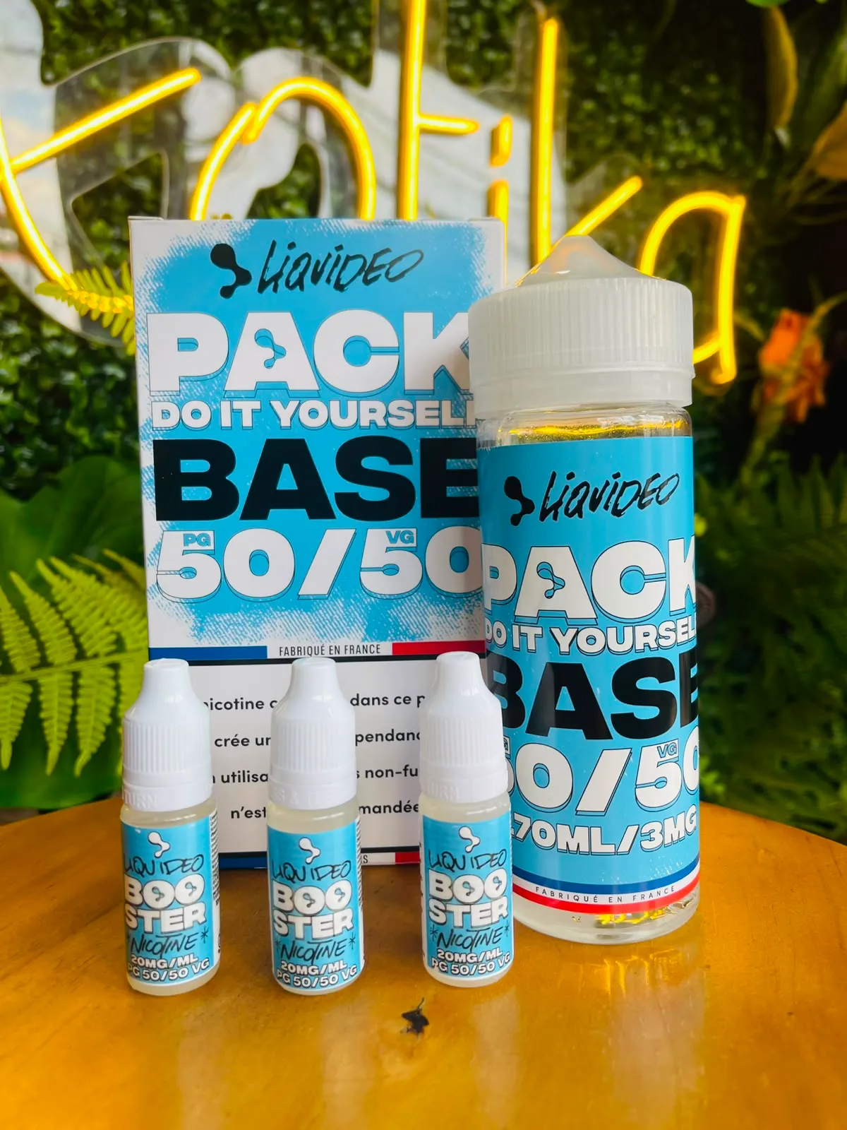 Base DIY 200ml 3mg Liquideo