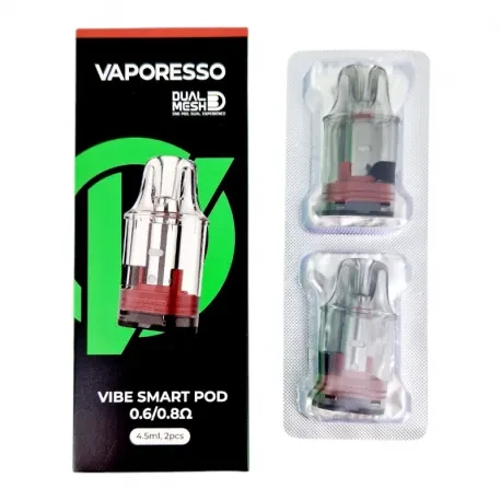 Cartouche Vaporesso VIBE - Dual 0,6 / 0,8 ohm - Exotika