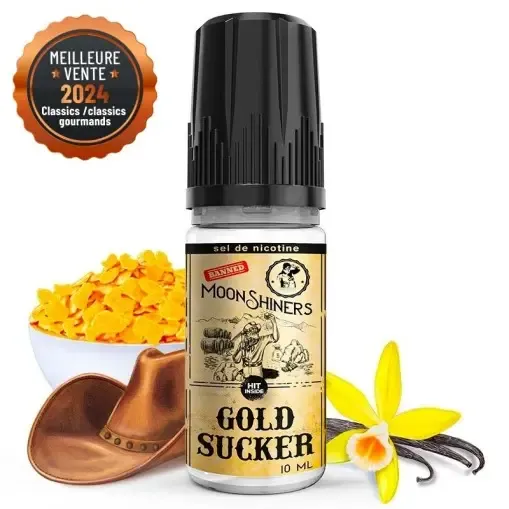 Gold Sucker - Moonshiners 10ml 12mg - Exotika
