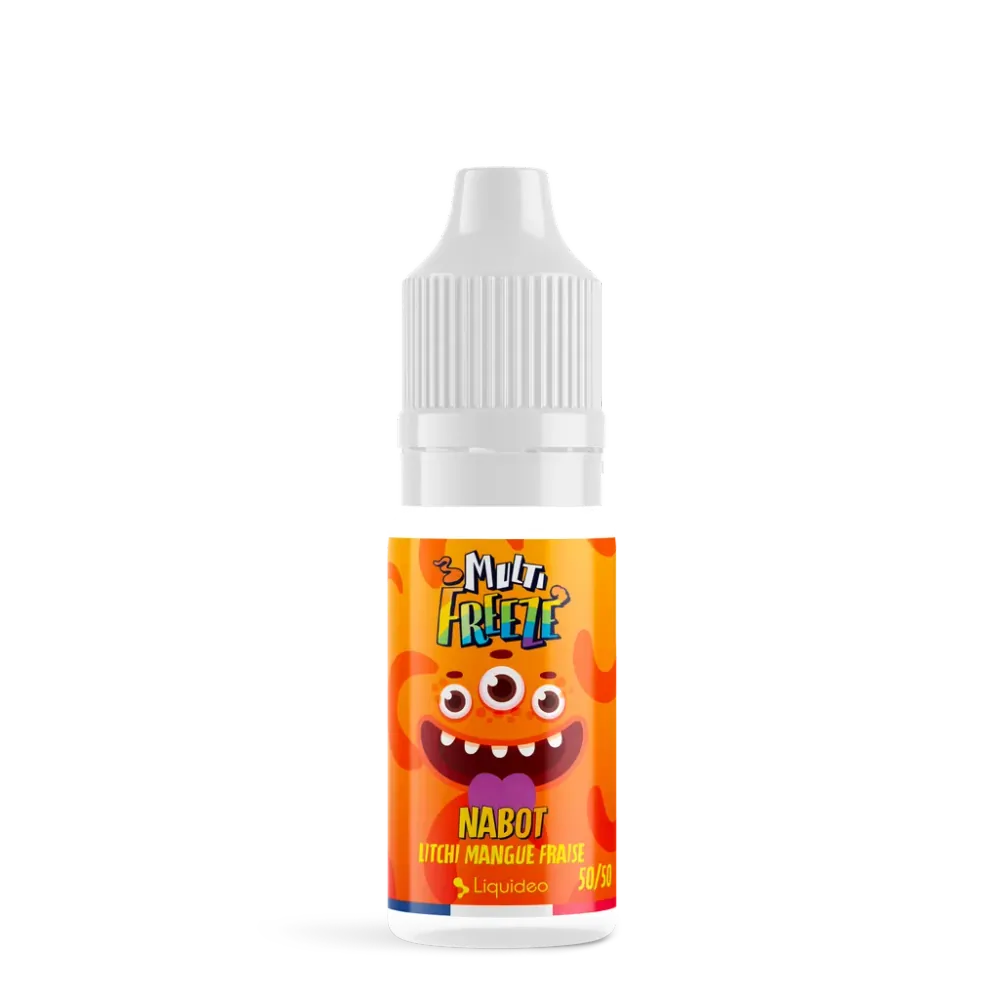 Nabot - Litchie Mangue Fraise Liquideo - 10ml 10mg - Exotika