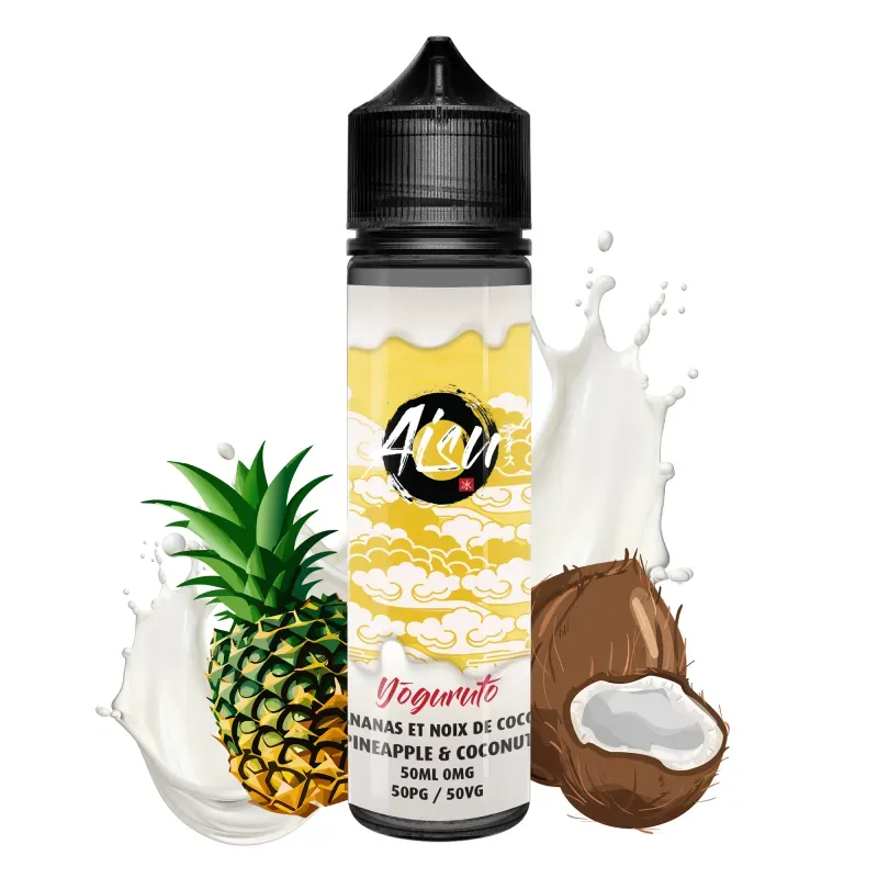 Pineapple coconut yoguruto - Aisu - 10ml 20mg - Exotika